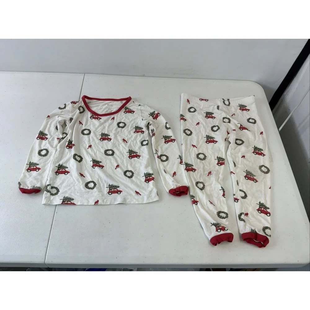 Kyte little sleepies 3T months 5pc lot Christmas Pajamas Bamboo Nativity top